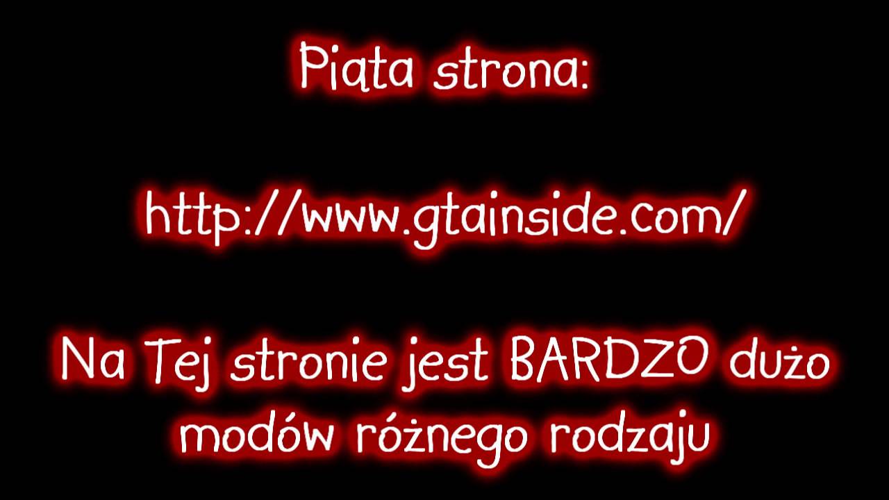 Strony internetowe z Modami do GTA