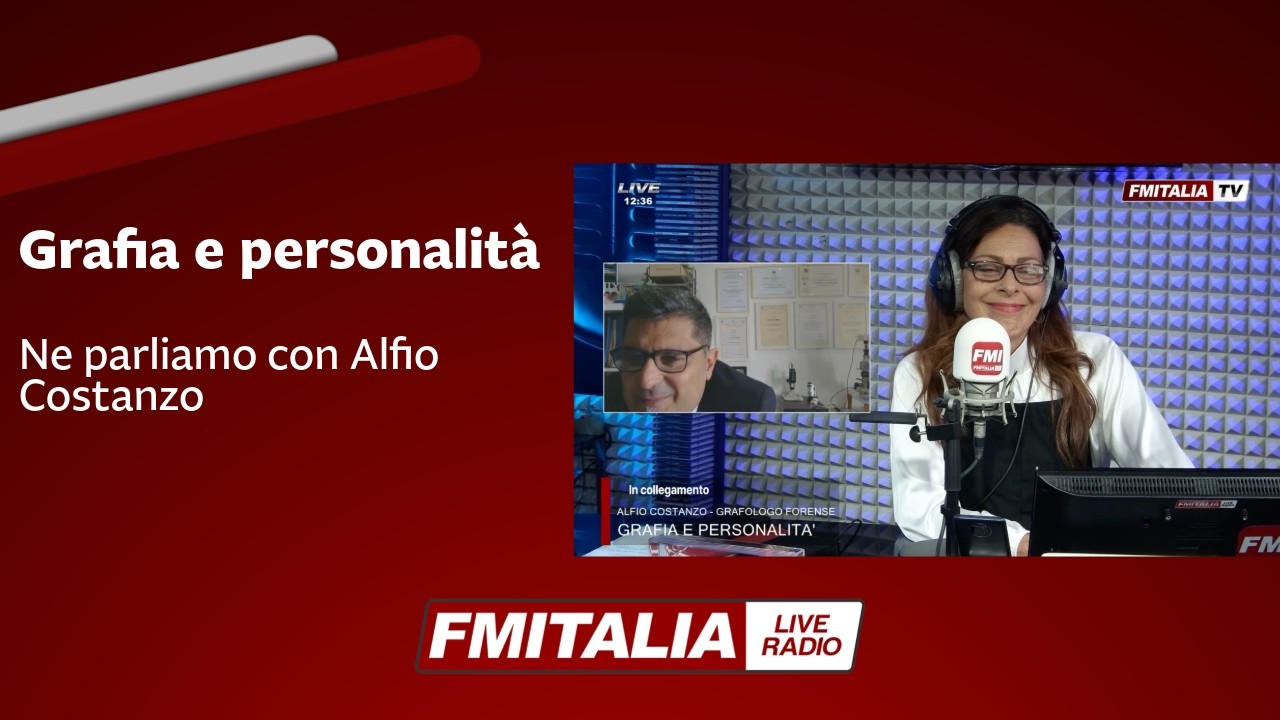 Grafia e personalità - Ne parliamo con Alfio Costanzo, grafologo forense