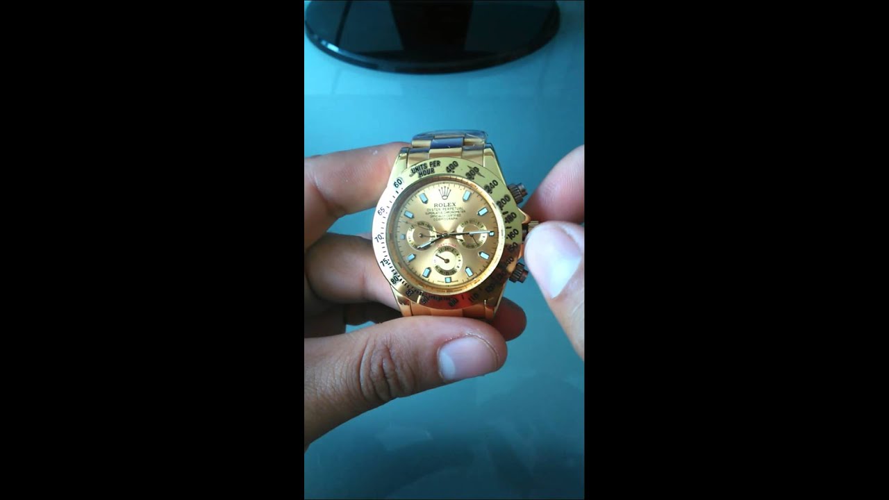 Rolex Automático Cuerda Tutorial