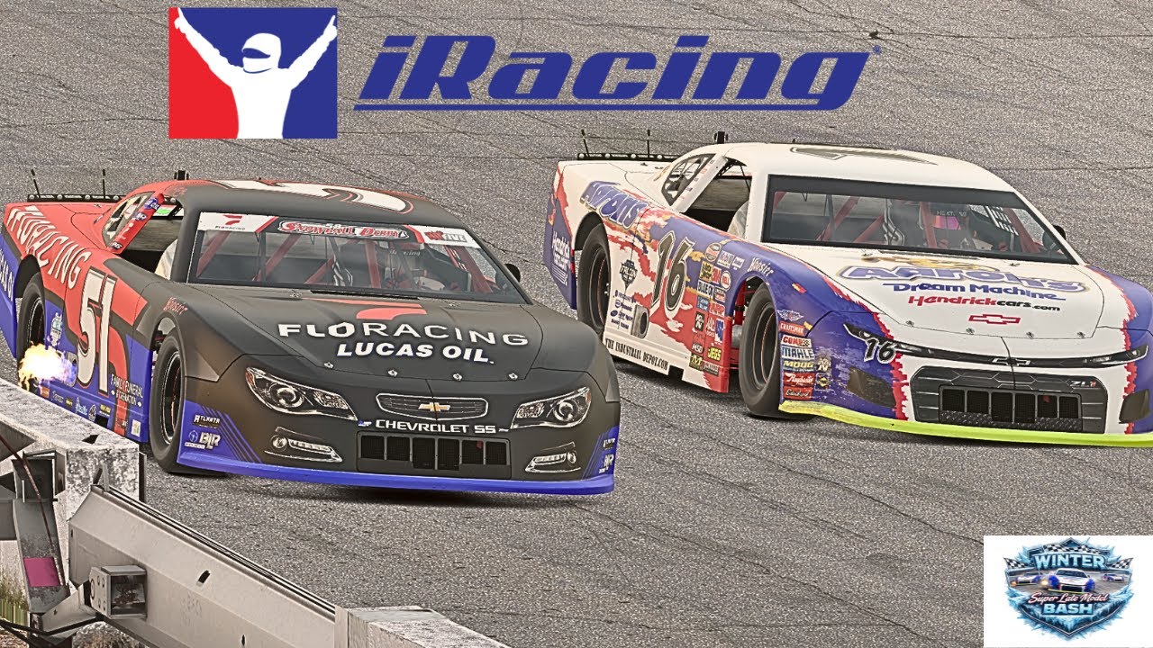 Battle For The Lead At Thompson! iRacing Super Late Model Series