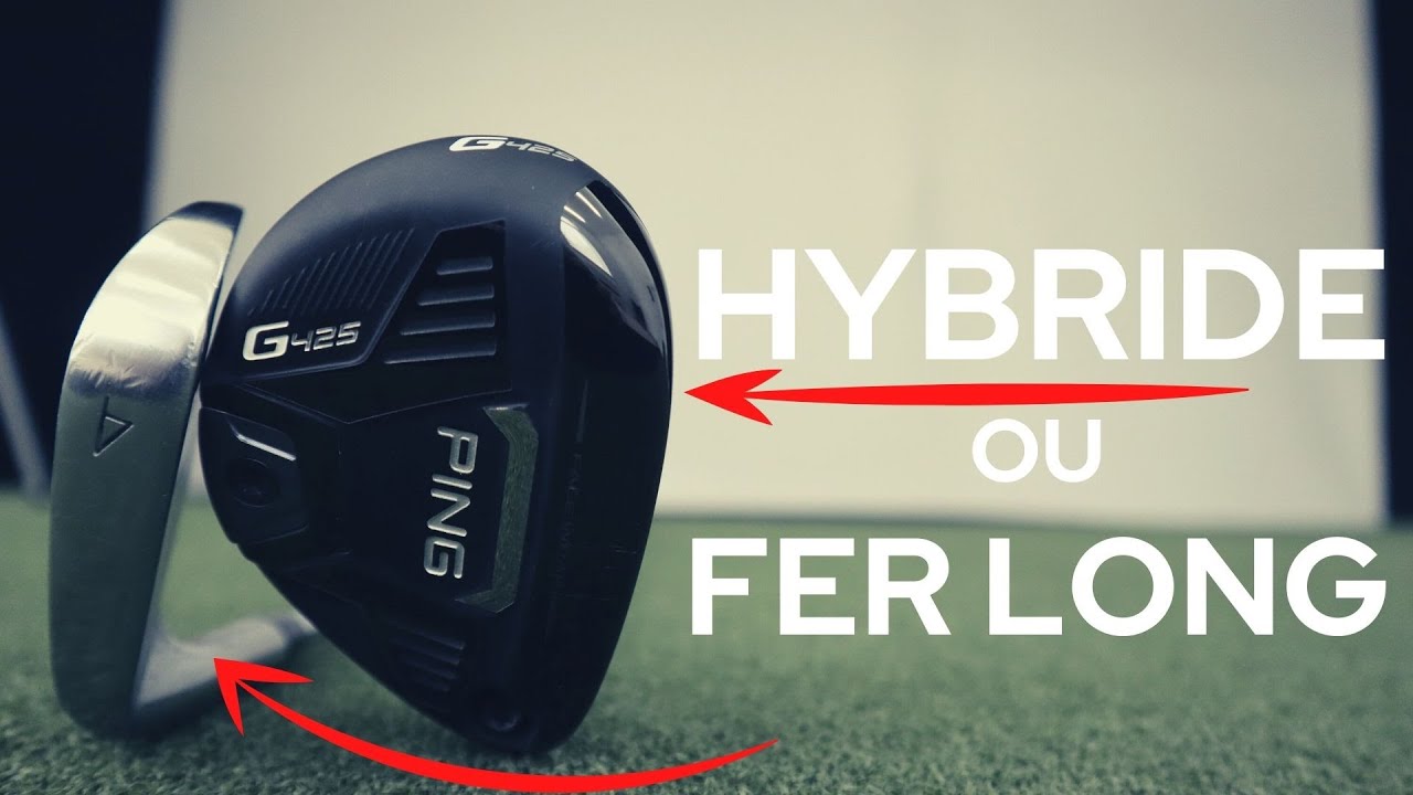 Test ultime entre le hybride et le long fer au golf.