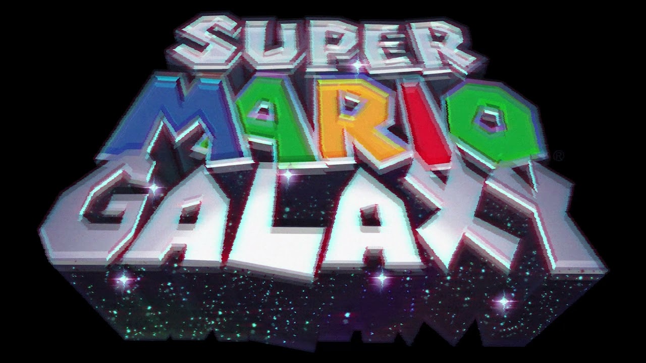 Super Mario Galaxy, but it's just a burning memory...