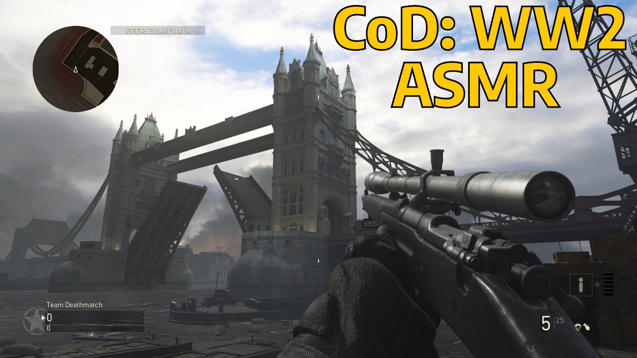 Wandering CoD: WW2 Maps and Teaching WW2 History | Call of Duty ASMR