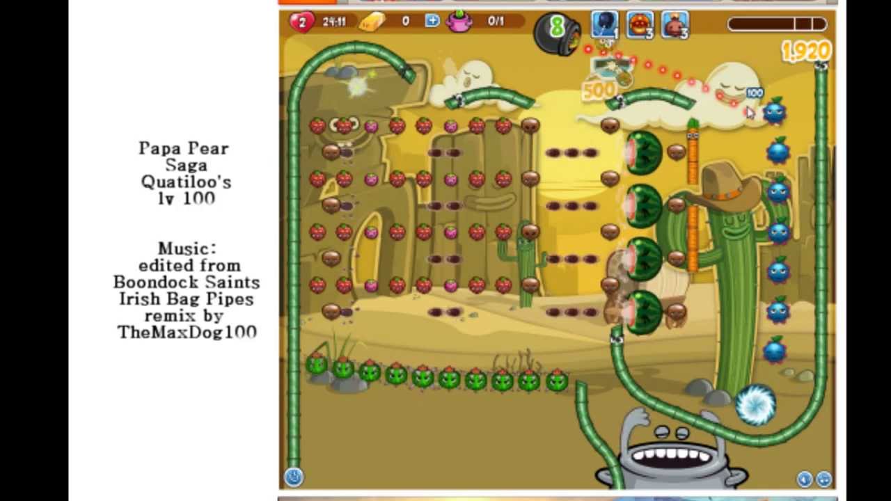 Papa Pear Saga lv 100
