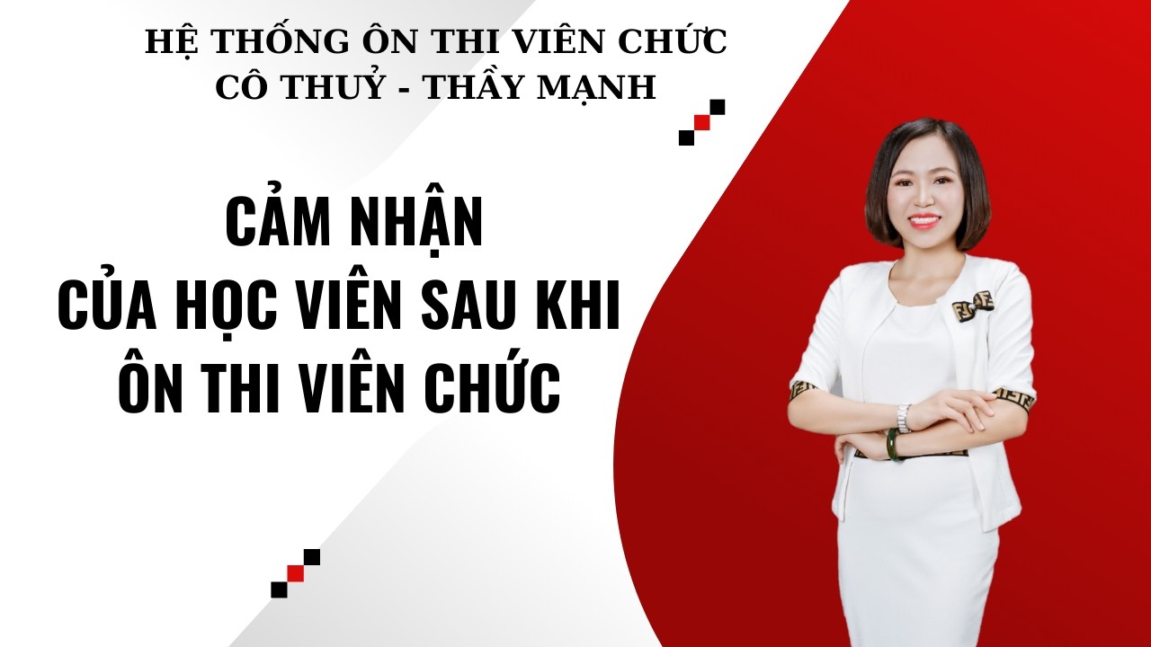 CHIA SẺ CỦA HỌC VIÊN THI ĐỖ VIÊN CHỨC LÀO CAI
