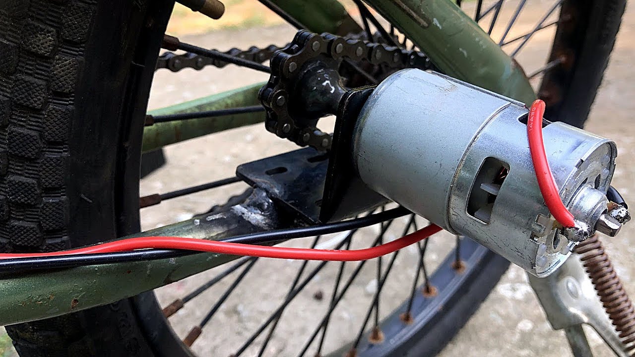 Manufacture of electric bicycles using Motor 775 | Electric Bike Motor