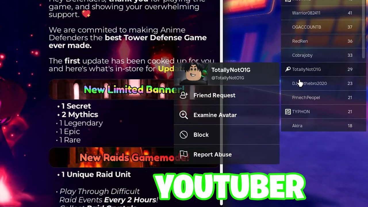 I Joined a Youtuber in Roblox... (@Only1Gam3r )