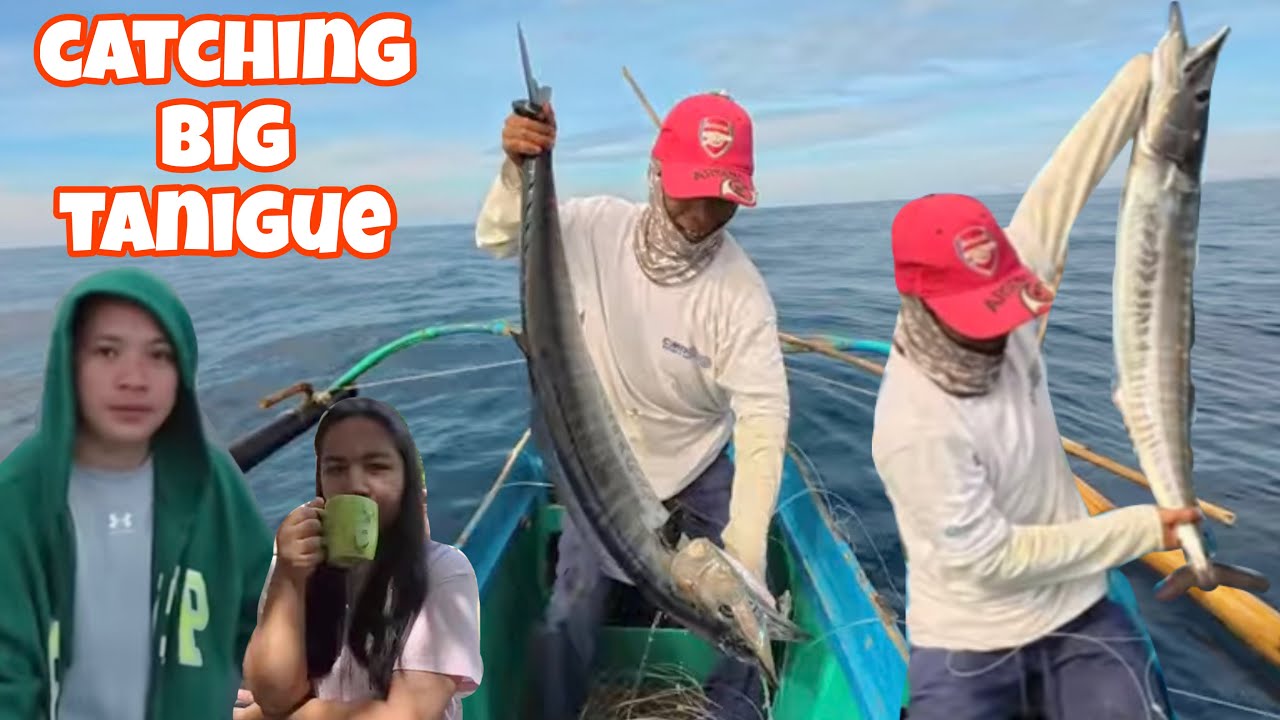 CATCHING BIG TANIGUE | Sumama ako kay Tito Entoy sa laot | Nakahuli ng Tanigue🐟😇