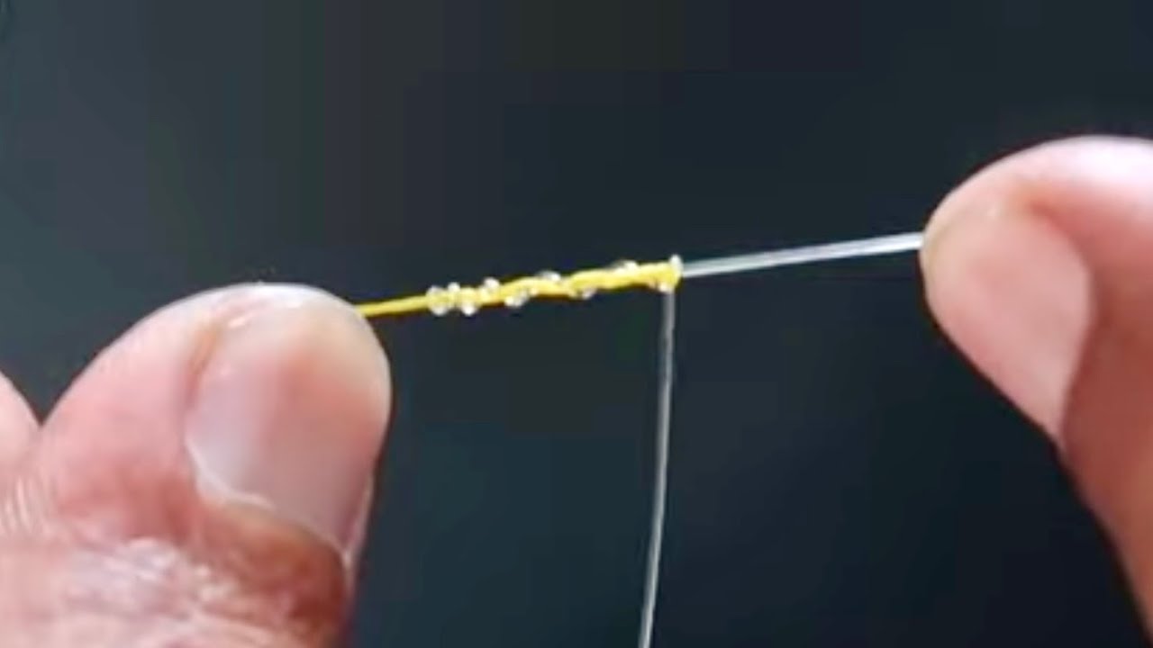 Fishing Knot For Connecting Braid To Leader Line