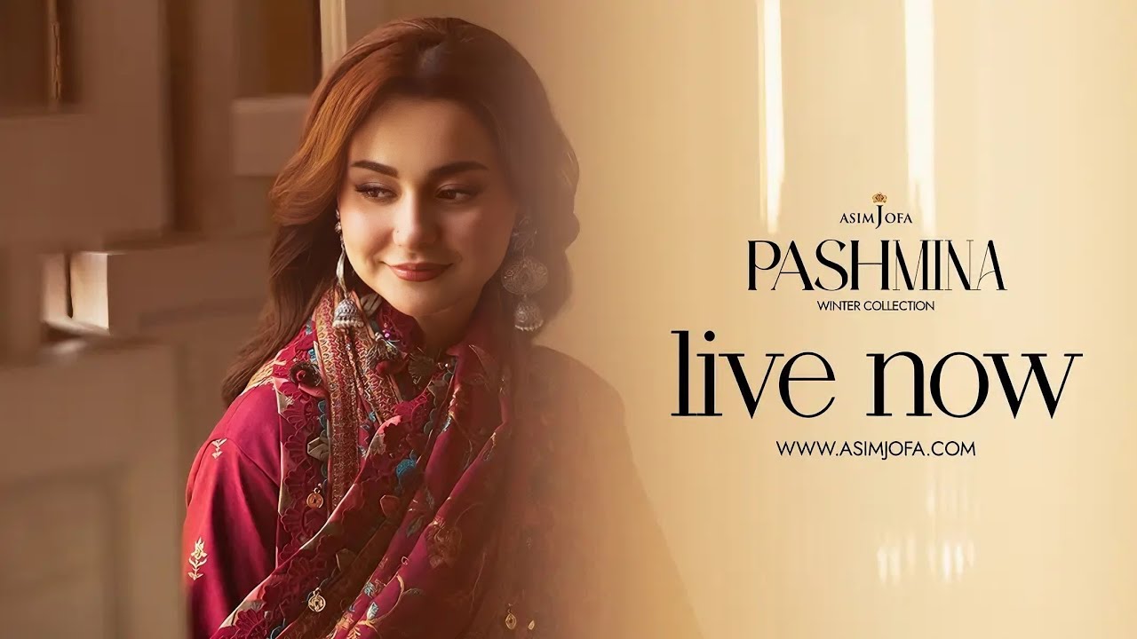 Asim Jofa Winter Unstitched Collection'24 | Pashmina Winter Collection 2024 By Asim Jofa