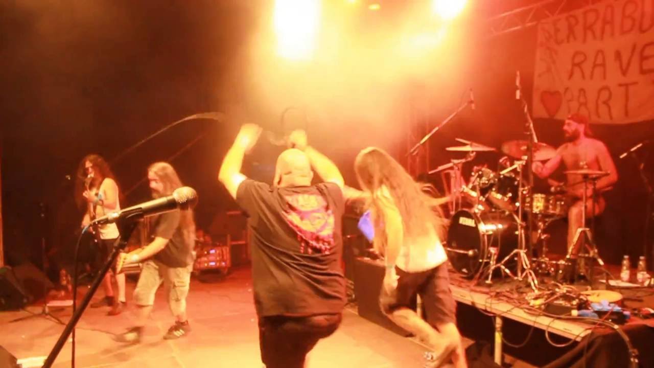 Serrabulho feat. Marco [Rotten Roll Rex] - Cripple Bitch @ Deathfeast Open Air 2016 [DE] - 01.09.16
