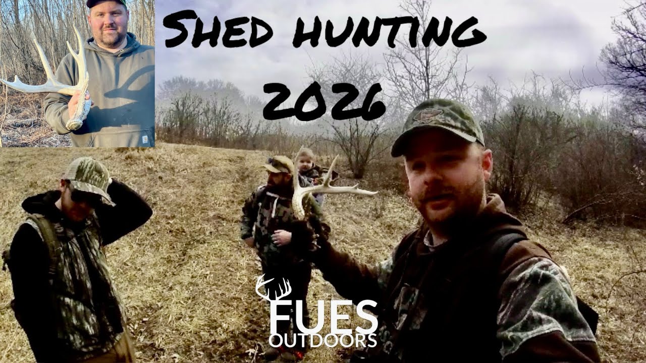Our BIGGEST Shed Yet! Shed Hunting Illinois, 2026 