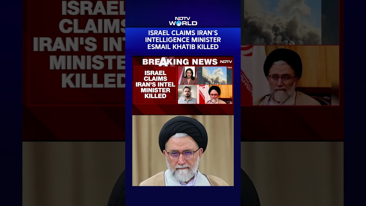 Министр разведки Ирана Исмаил Хатиб убит в результате ударов: Израиль