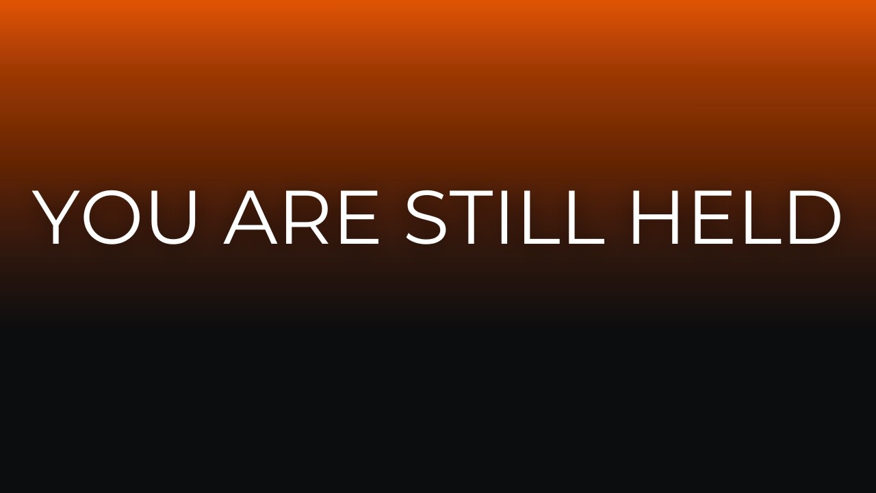 WHEN LIFE HURTS YOU - God Is Still Holding You