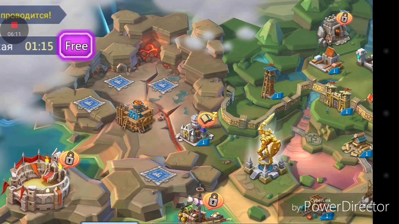Первый взгляд на игру Lords mobile(android)