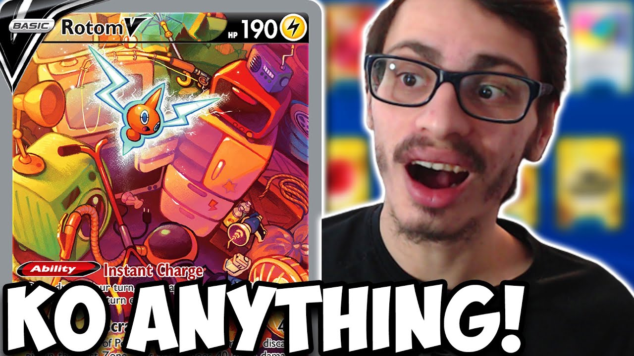 KO Anything In Your Path W/Rotom V! Turn 2 670 Potential! Lot’s Of TOOLS PTCGO