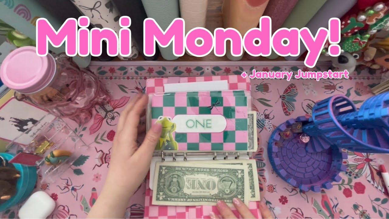 Mini Monday! #cashstuffing || January Jumpstart 