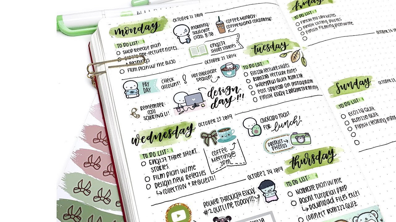 Fall Bullet Journal Setup + My Planning Routine! (ft. Leuchtturm Bujo)