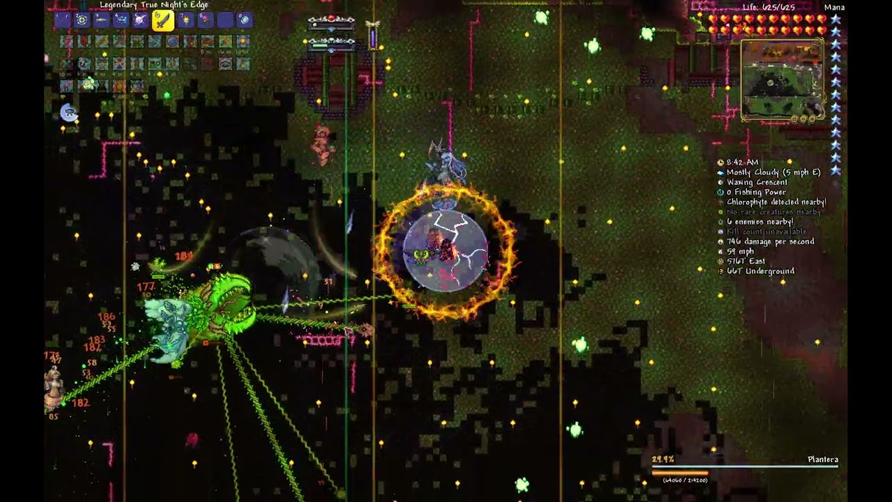 [Calamity Legendary gfb mediumcore] 249. Plantera Defeated
