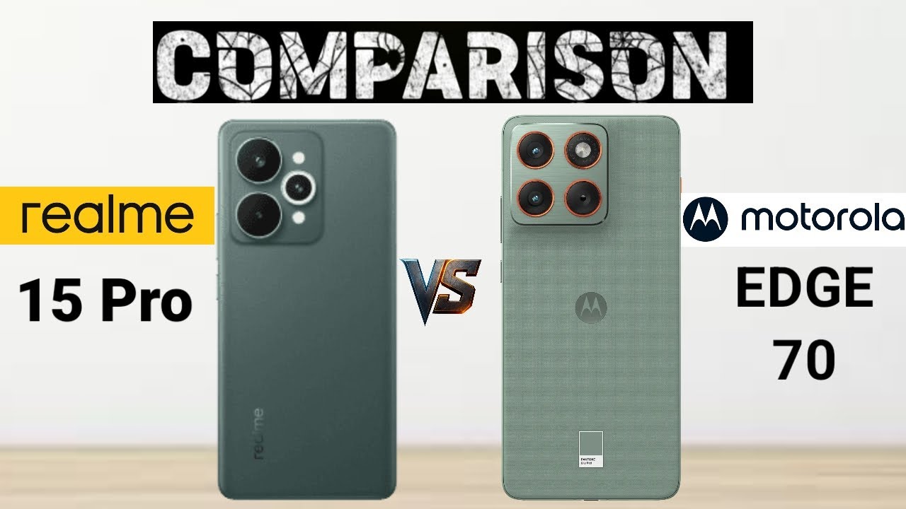 Motorola edge 70 vs realme 15 Pro full comparison 🤔 Best mobile under 30000 🔥