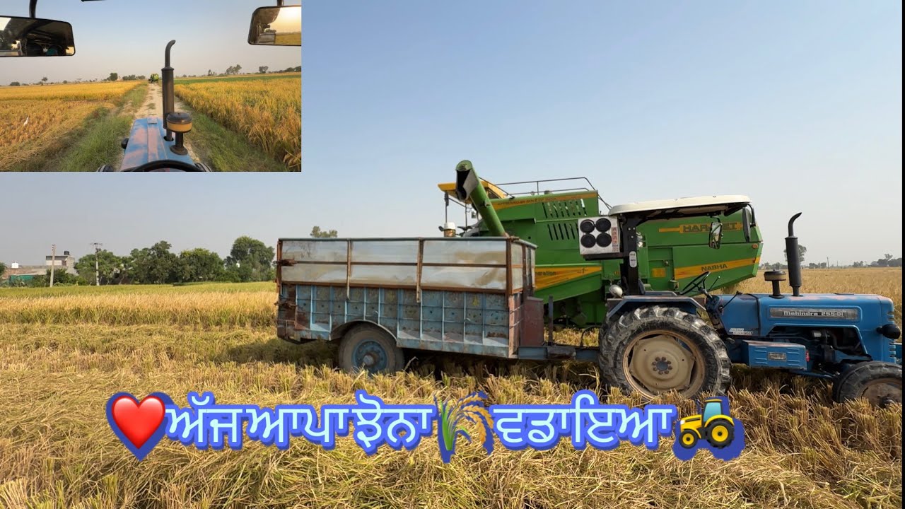 Part 2 ਝੋਨਾ 🌾ਵੜਾਇਆ 🚜❤️