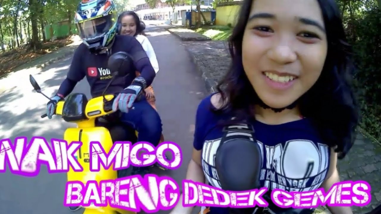 GAMPANG BANGET BONCENG DEDE GEMES TT NEMPEL ABIIESS