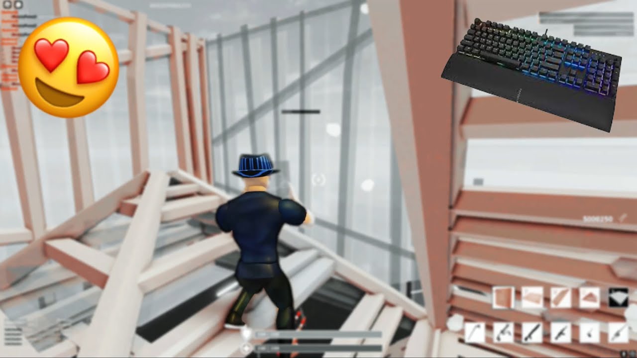 1v1ing in Strucid with @aydxnyt! (ft. keyboard asmr)