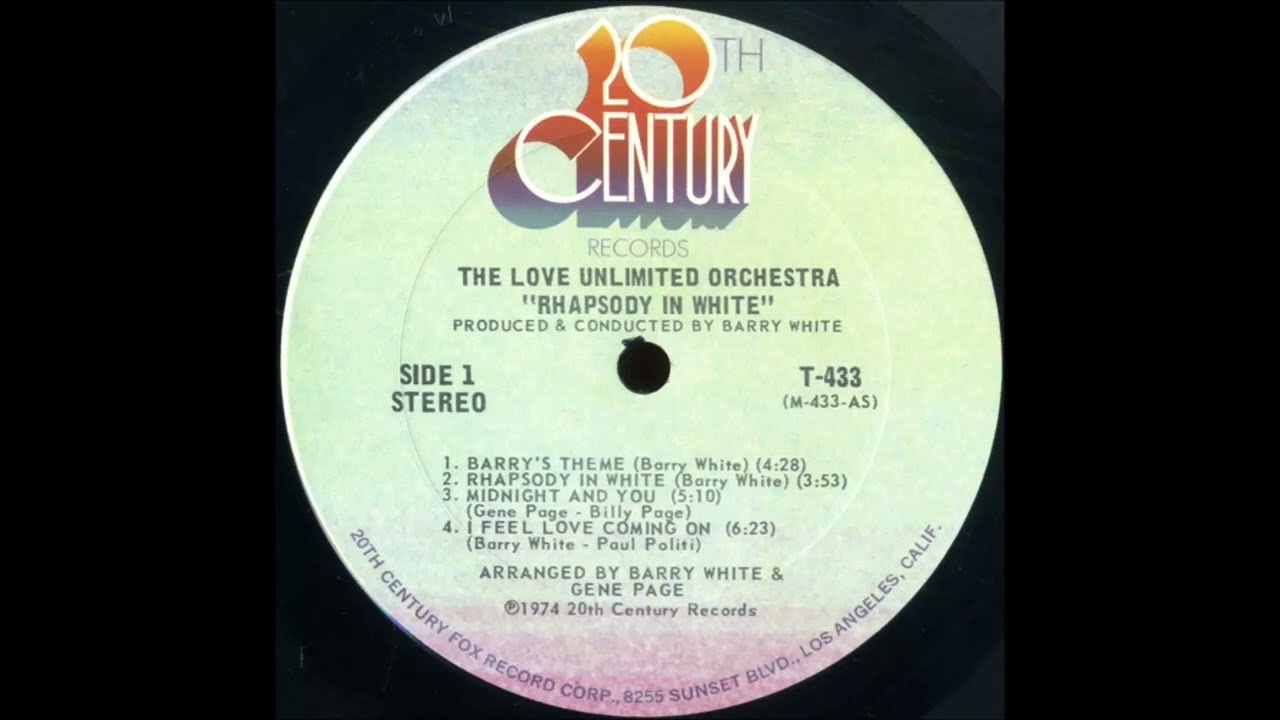 'Midnight And You' - 3 diff, versions by Love Unlimited Orch., Stanley Turrentine & Solomon Burke