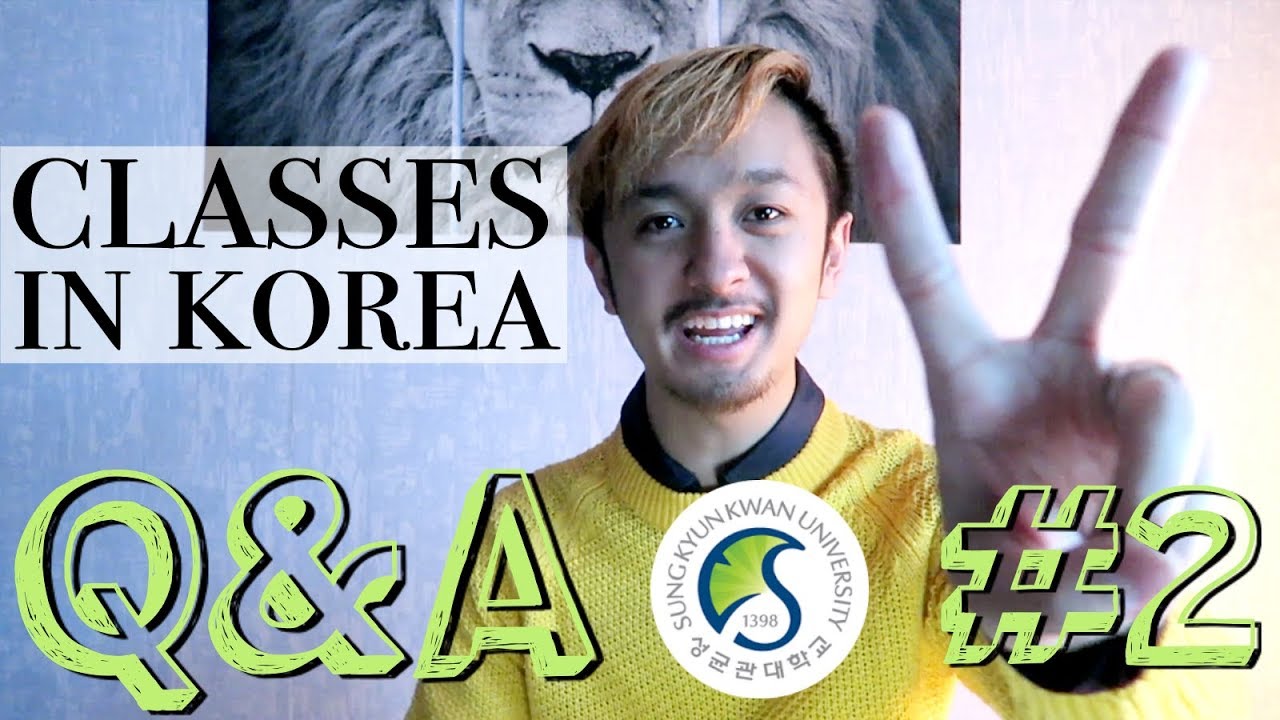 ALL about CLASSES - Studying in Korea | SKKU EXCHANGE Q&A
