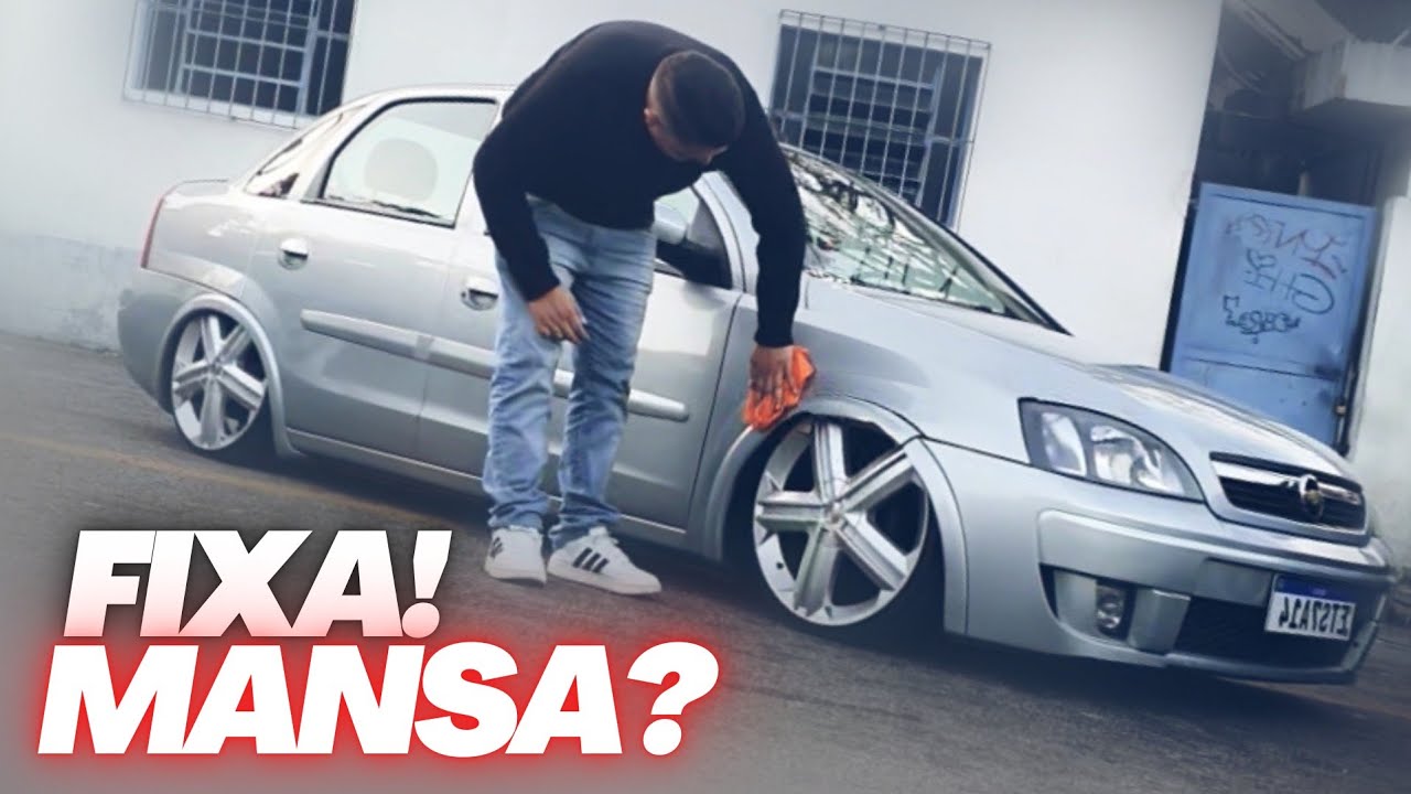 CORSA SEDAN BAIXO NAS 18 FAMOSO LIXA SOLO!