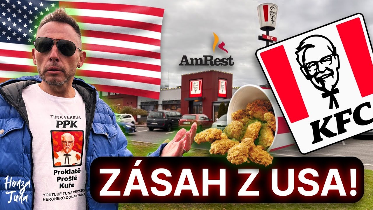 ZLOM V KAUZE KFC! Amerika vlítla do české centrály. A fekálie v masu!