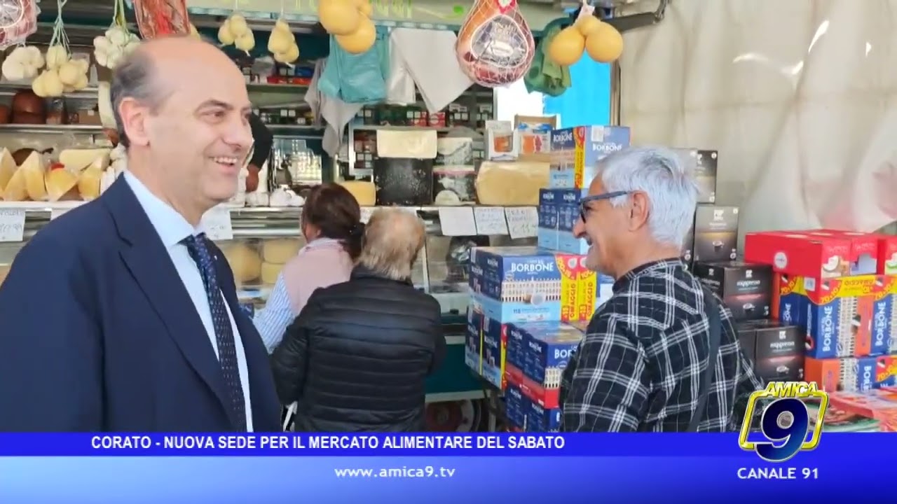 Corato - Nuova sede per il mercato alimentare del sabato