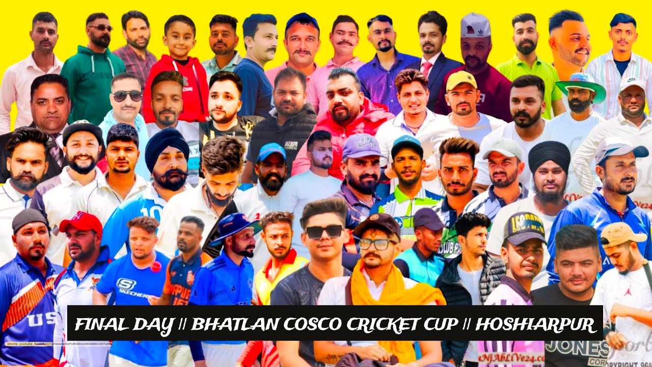 FINAL DAY || BHATLAN COSCO CRICKET CUP 2024 || GARDHIWALA || DISTT : HOSHIARPUR || 5aab Sports Live