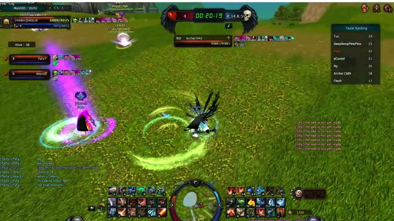 Clean Mage Gameplay in Battle Royale ( 50 kills ) 4Story 4Vision