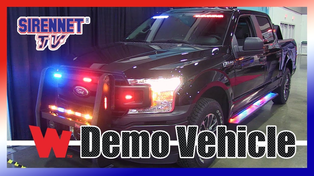 Whelen's 2019 Ford Police Responder F150 Demo Vehicle at the NW Fire & Rescue Expo