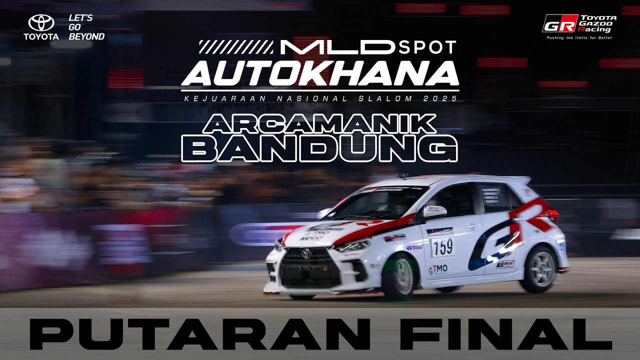 AUTOKHANA KEJURNAS SLALOM 2025 - PUT. 5 FINAL BANDUNG #toyotagazooracingindonesia