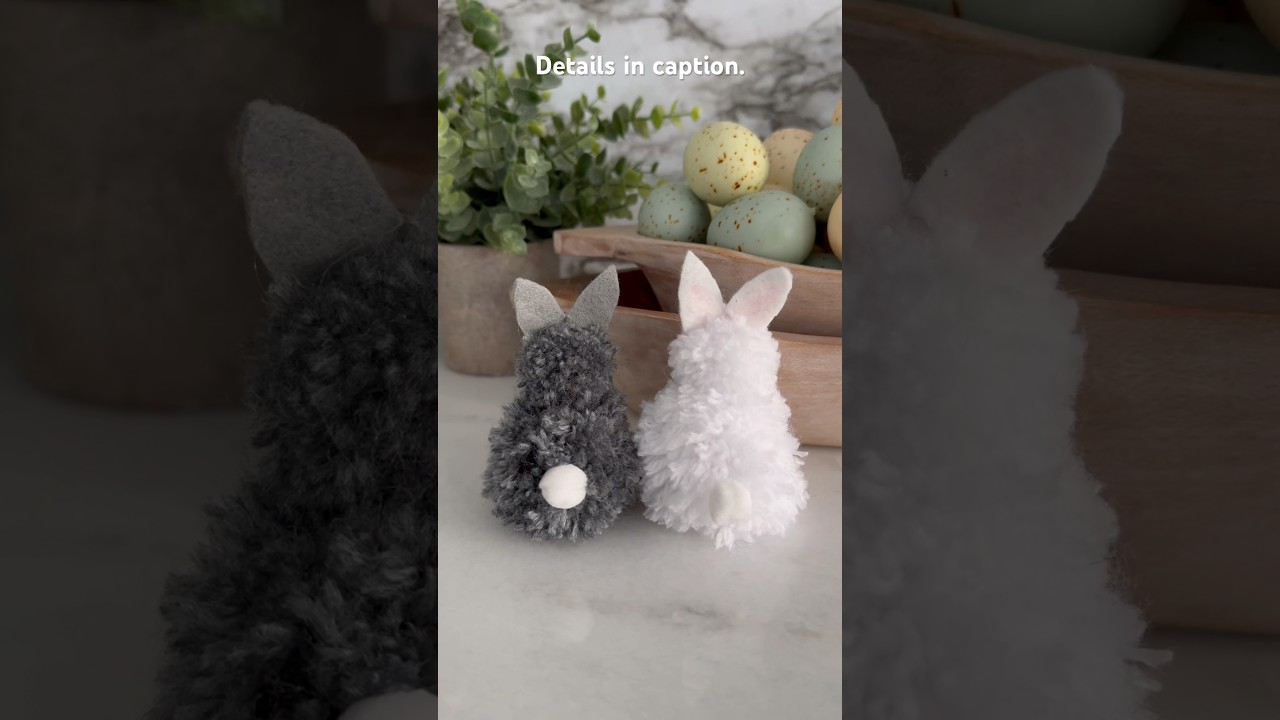 DIY Pom Pom Bunny