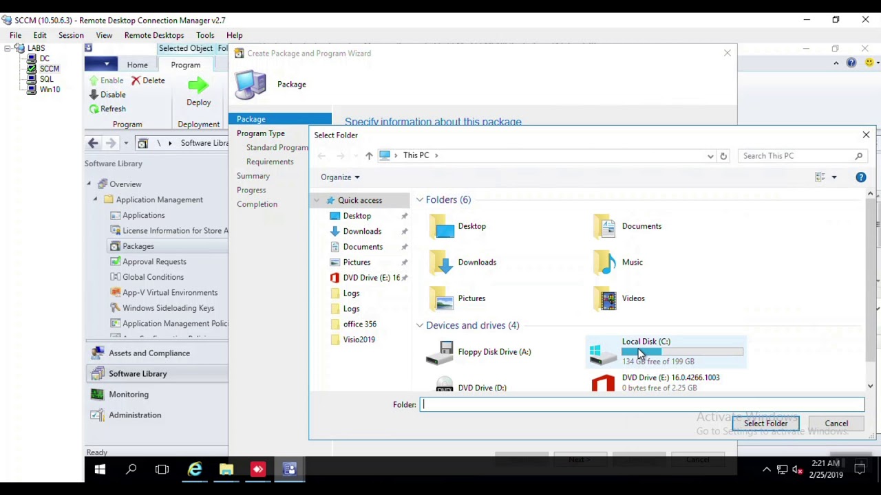 Deploy Office 365 ,Visio & project 2019 By SCCM