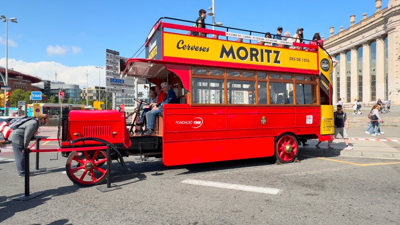 AUTOBUSES ANTIGUOS DE BARCELONA
