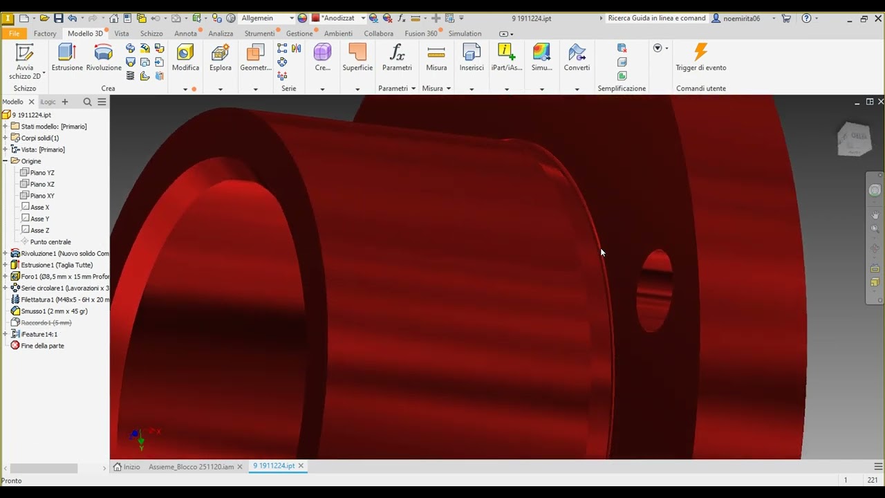 Autodesk Inventor 2024 iFeature Gola