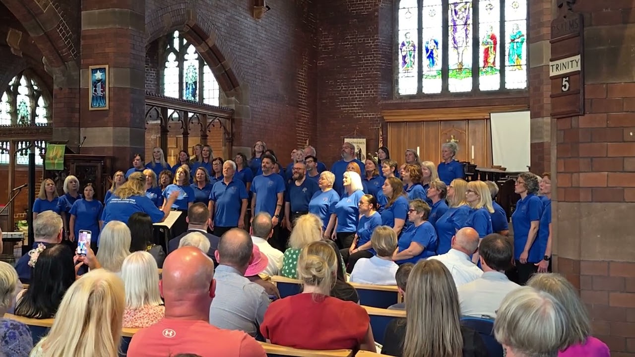 A Little respect performed by Horwich Community Choir 14072025