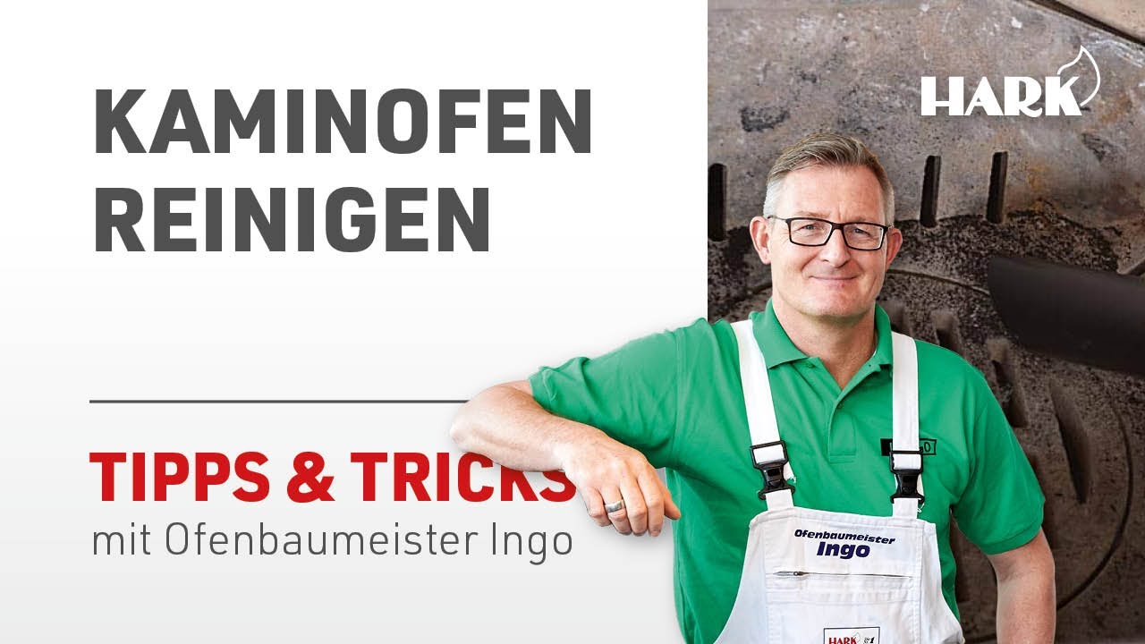 Kaminofen reinigen: Ofenrohr, Brennraum und Aschekasten