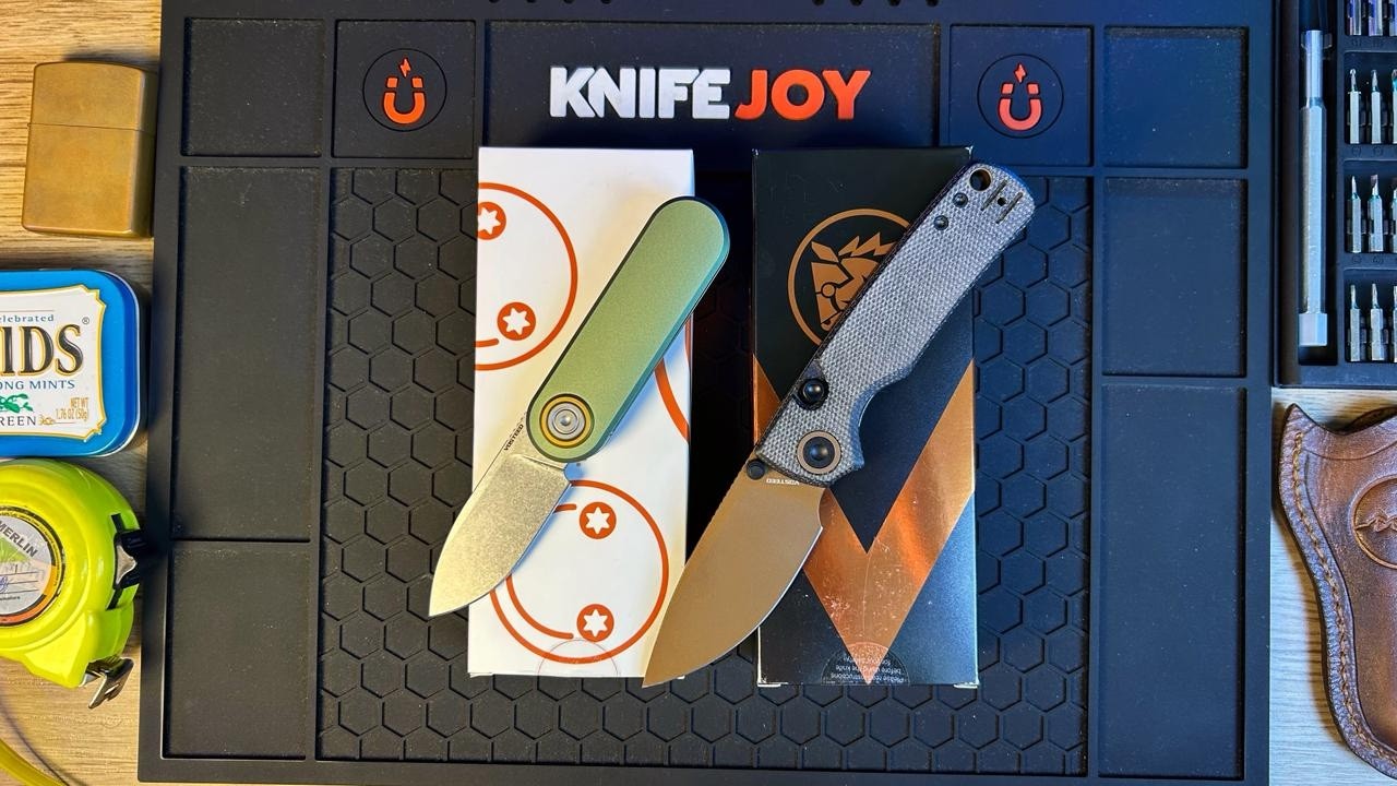 Vosteed Knives. Os canivetes que chegaram pro meu EDC.