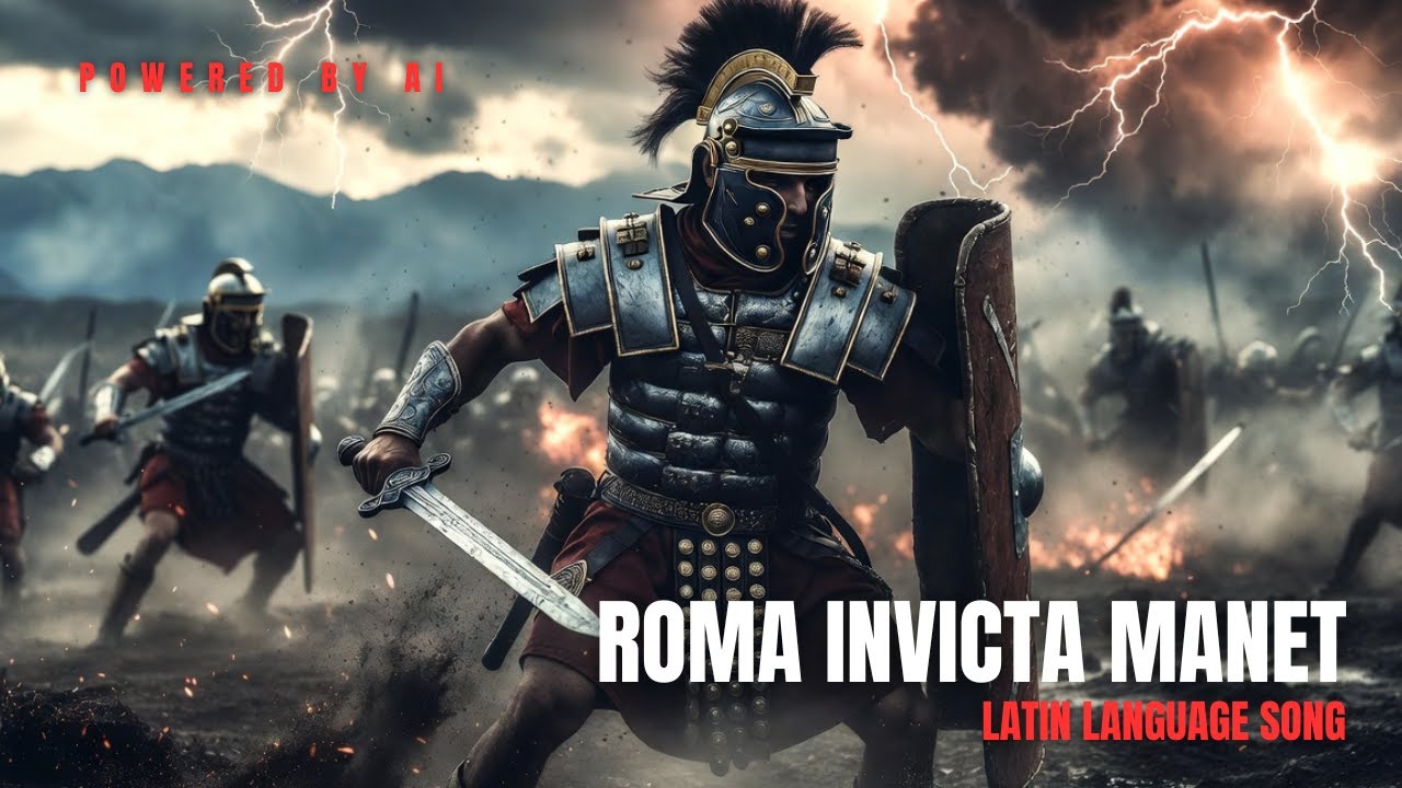 Roma Invicta Manet - Official Video - Powerful Latin Battle Song | Epic Music (Latin Language Song)
