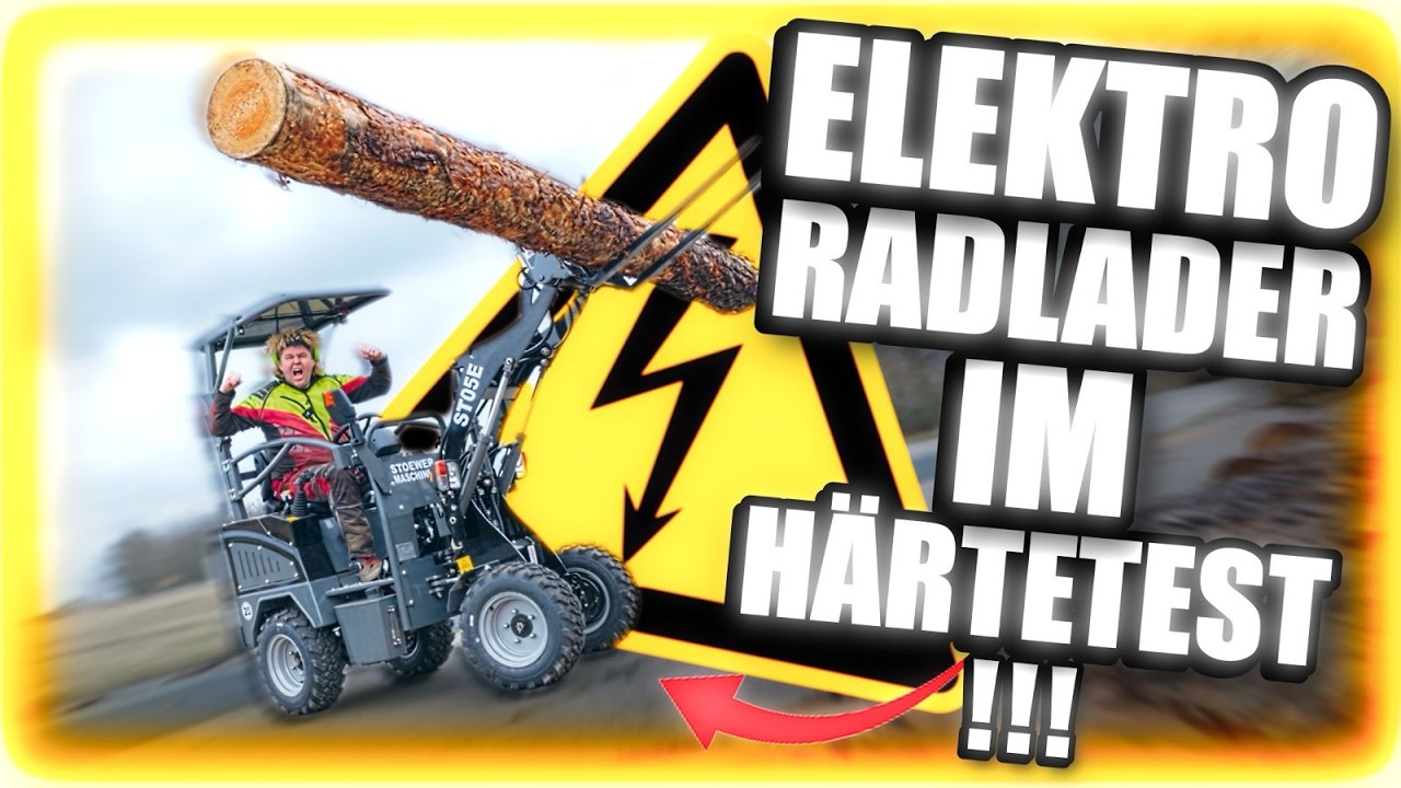 Elektro-Hoflader im Test | Was taugt der leise Kraftprotz?