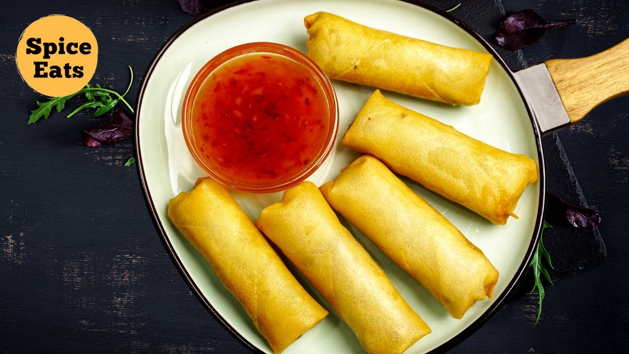 CHICKEN SPRING ROLLS RECIPE | CHICKEN ROLL RECIPE RAMADAN SPECIAL | CHICKEN ROLLS