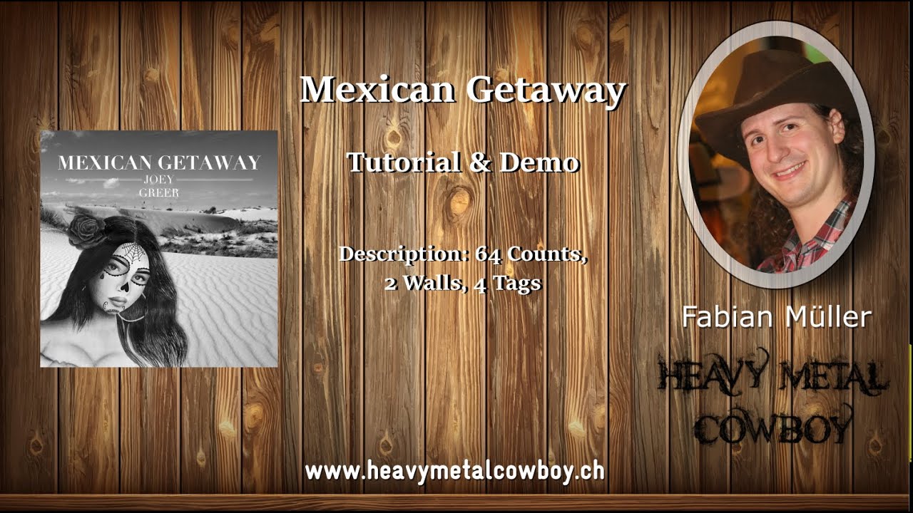 Mexican Getaway - Tutorial (Catalan Line Dance