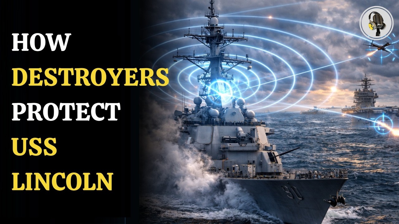 How Arleigh Burke-Class Destroyers Protect USS Abraham Lincoln from Multiple Threats | WION Podcast