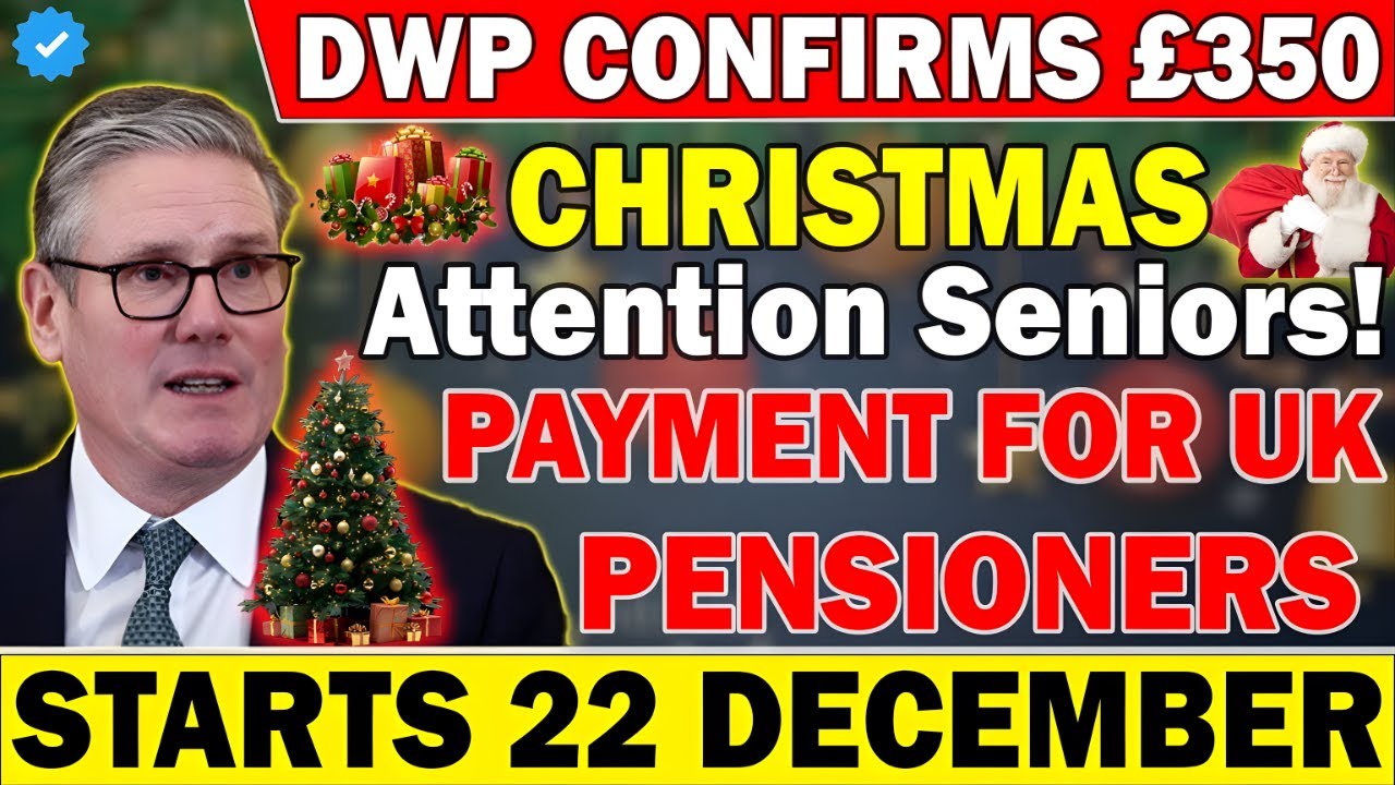 💷 Good News for Families: DWP Christmas Bonus of &pound;350 Set for 22 December