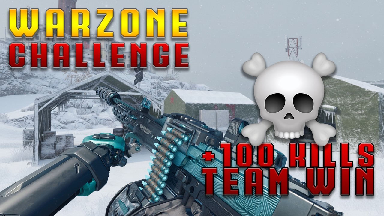 WARZONE challenge +100 kill record